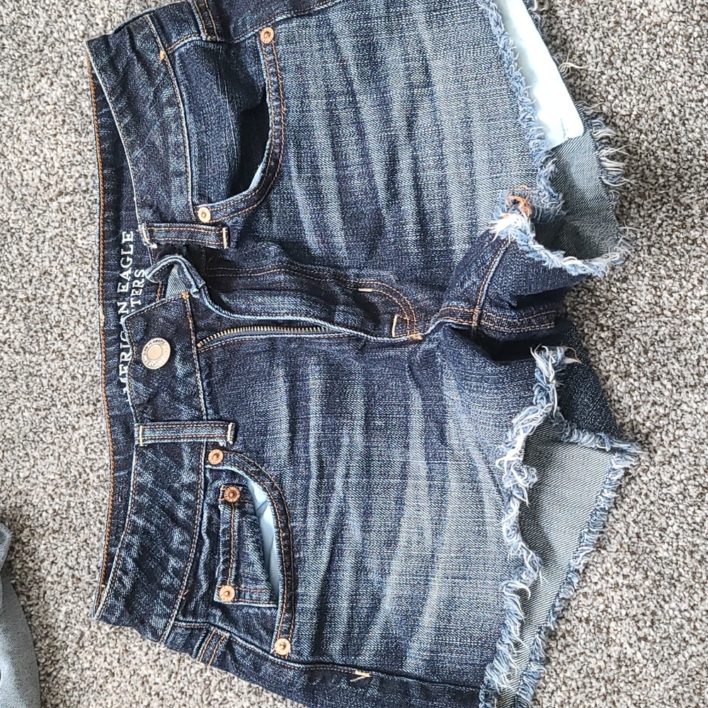 American eagle hi-rise shorts